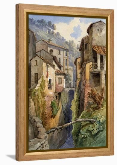 Lucca, Tuscany, Italy, 1850-Gustavo Witting-Framed Premier Image Canvas