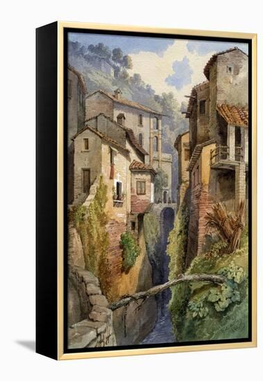 Lucca, Tuscany, Italy, 1850-Gustavo Witting-Framed Premier Image Canvas