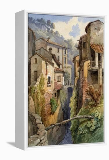 Lucca, Tuscany, Italy, 1850-Gustavo Witting-Framed Premier Image Canvas