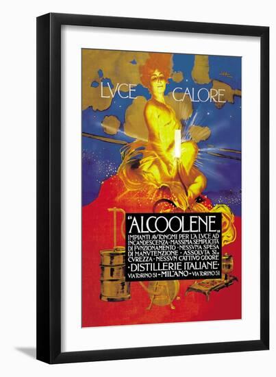 Luce Calore-Leopoldo Metlicovitz-Framed Art Print