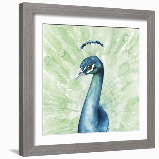 Lucent Plume II-null-Framed Art Print