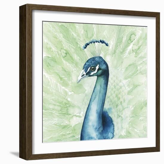 Lucent Plume II-null-Framed Art Print