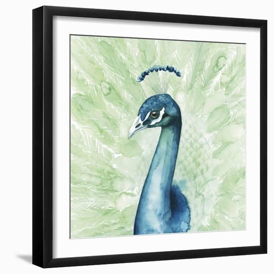 Lucent Plume II-null-Framed Art Print