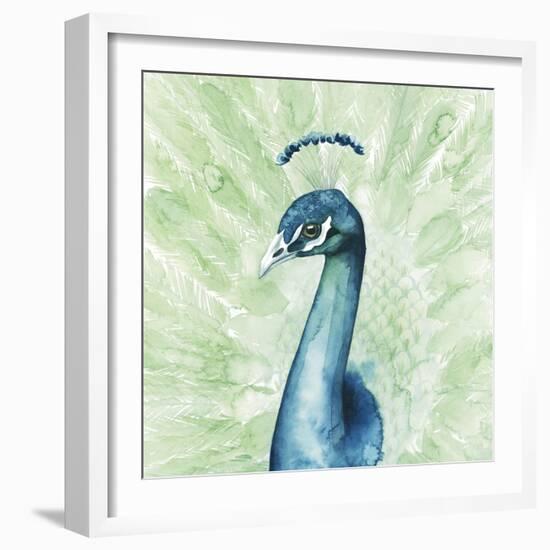 Lucent Plume II-null-Framed Art Print