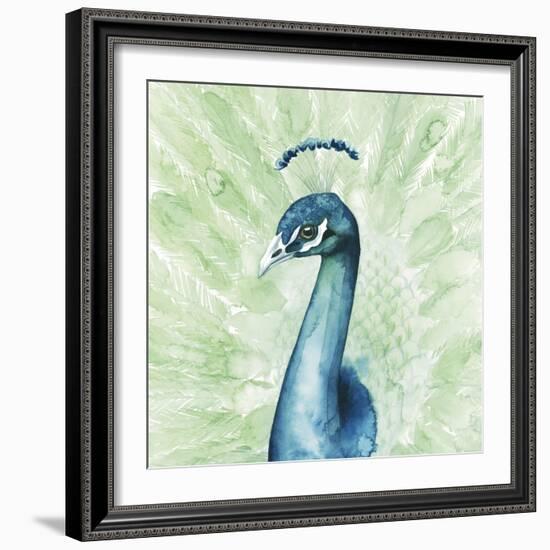 Lucent Plume II-null-Framed Art Print