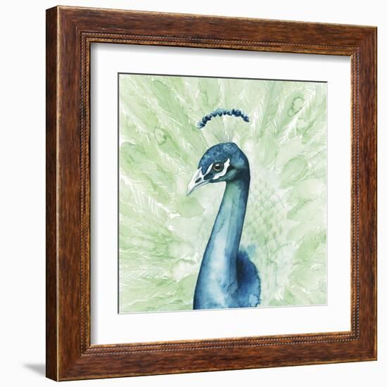 Lucent Plume II-null-Framed Art Print