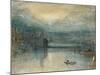 Lucerne by Moonlight: Sample Study, Circa 1842-3, Watercolour on Paper-JMW Turner-Mounted Giclee Print