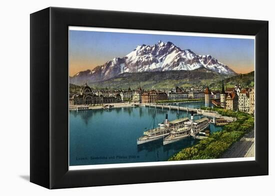 Lucerne, Switzerland, 20th Century-null-Framed Premier Image Canvas