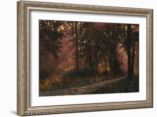 Luci Nel Bosco-Guido Borelli-Framed Giclee Print