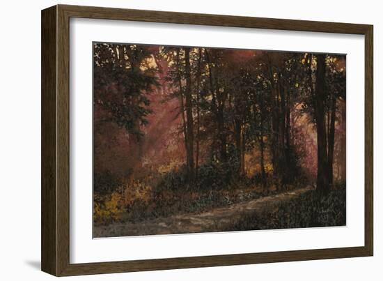 Luci Nel Bosco-Guido Borelli-Framed Giclee Print