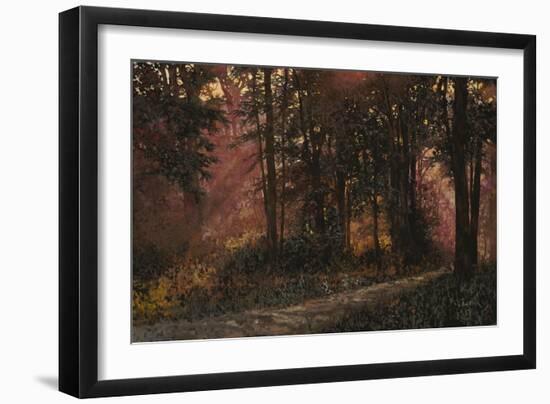 Luci Nel Bosco-Guido Borelli-Framed Giclee Print