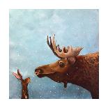 Moose and Rabbit-Lucia Stewart-Art Print