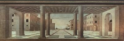 Portico, Court of Honour, Ducale Palace-Luciano Laurana-Framed Giclee Print