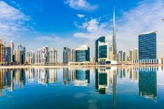 Dubai Skyline, Uae.-Luciano Mortula - LGM-Framed Photographic Print