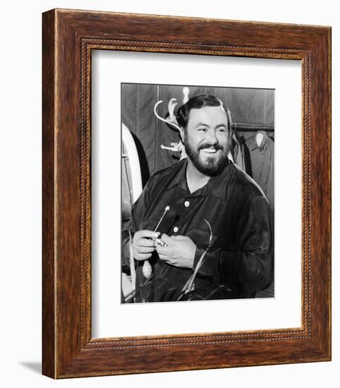 Luciano Pavarotti-null-Framed Photo