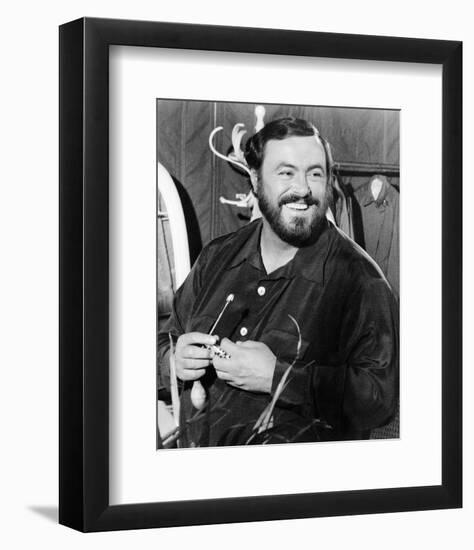 Luciano Pavarotti-null-Framed Photo