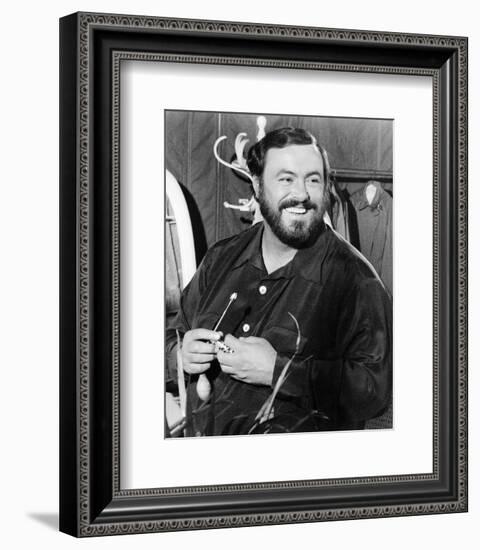 Luciano Pavarotti-null-Framed Photo