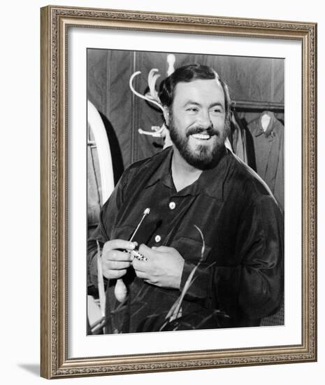 Luciano Pavarotti-null-Framed Photo
