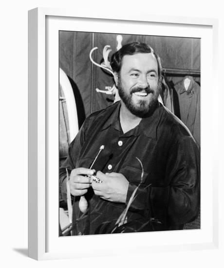 Luciano Pavarotti-null-Framed Photo