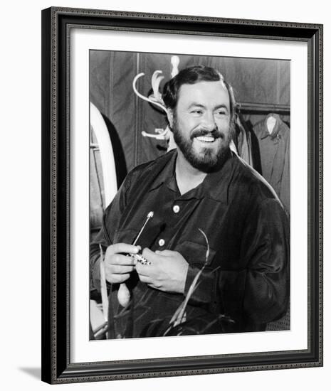 Luciano Pavarotti-null-Framed Photo