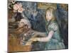 Lucie Leon at the Piano, circa 1892-Berthe Morisot-Mounted Giclee Print