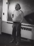 Albert Einstein at Princeton, 1940-Lucien Aigner-Photographic Print