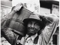 Bill Robinson at a baseball game in Harlem, 1936-Lucien Aigner-Photographic Print