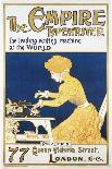 Empire Typewriter-Leading Machine In The World-Lucien Faure-Mounted Art Print