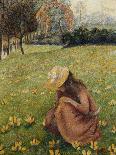 'Ruth Gleaning', 1919-Lucien Pissarro-Giclee Print