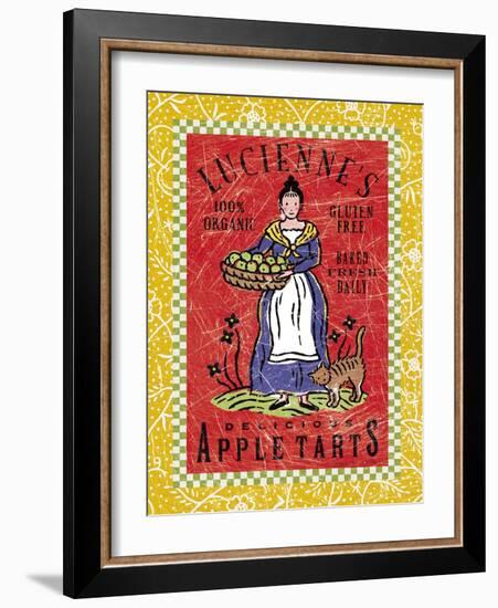 Lucienne's Apple Tarts-Sudi Mccollum-Framed Art Print