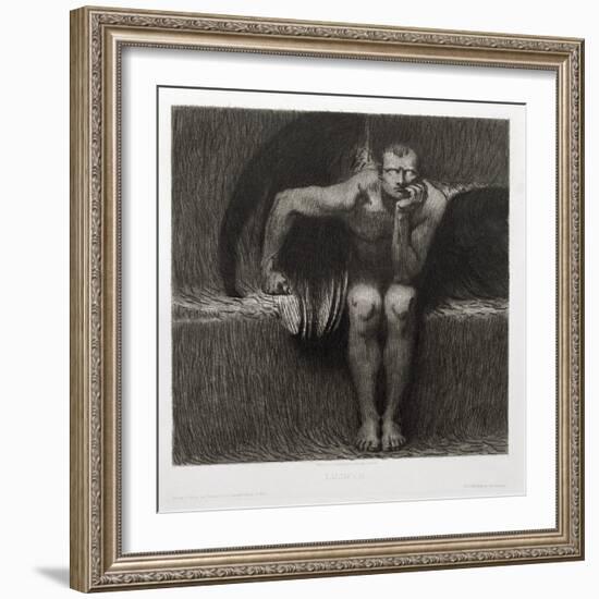 Lucifer, 1892-Franz von Stuck-Framed Giclee Print