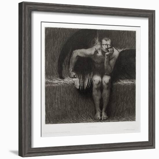 Lucifer, 1892-Franz von Stuck-Framed Giclee Print