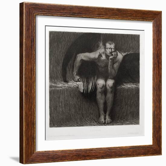 Lucifer, 1892-Franz von Stuck-Framed Giclee Print