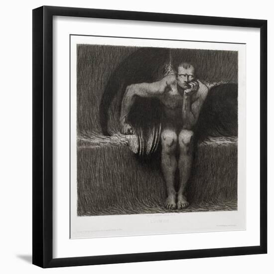 Lucifer, 1892-Franz von Stuck-Framed Giclee Print