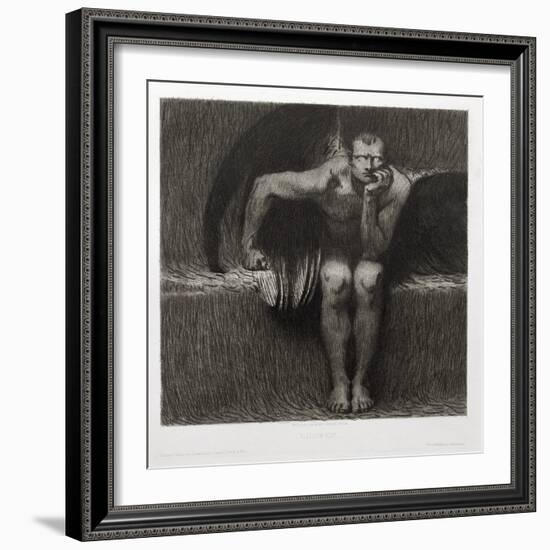 Lucifer, 1892-Franz von Stuck-Framed Giclee Print