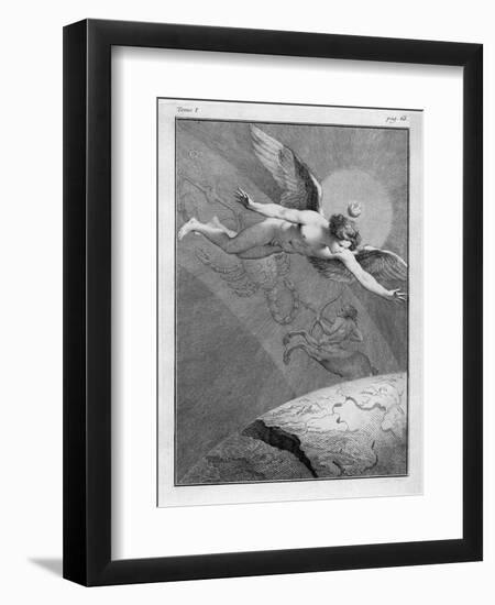 Lucifer Leader of the Angels-null-Framed Art Print