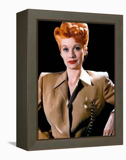 Lucille Ball, 1940s-null-Framed Stretched Canvas