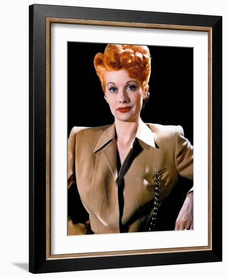 Lucille Ball, 1940s-null-Framed Photo