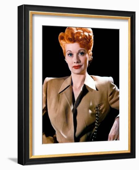 Lucille Ball, 1940s-null-Framed Photo