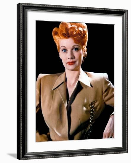 Lucille Ball, 1940s-null-Framed Photo