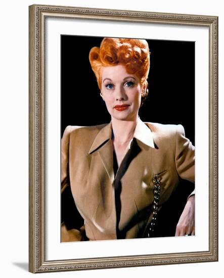 Lucille Ball, 1940s-null-Framed Photo