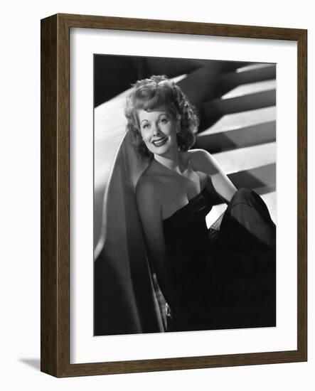 Lucille Ball, 1943-null-Framed Photo