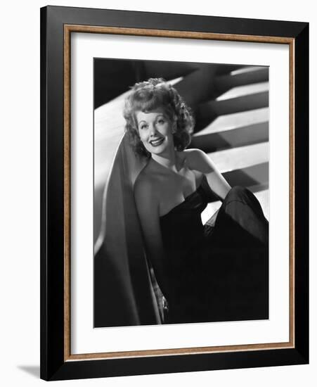 Lucille Ball, 1943-null-Framed Photo