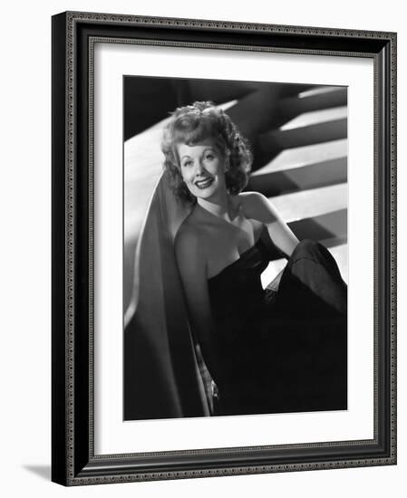 Lucille Ball, 1943-null-Framed Photo