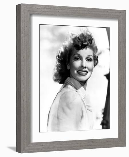 Lucille Ball, Ca. 1940-null-Framed Photo