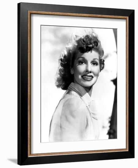 Lucille Ball, Ca. 1940-null-Framed Photo