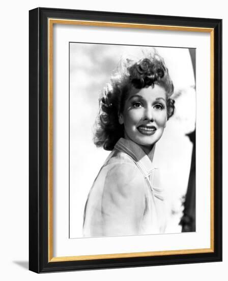 Lucille Ball, Ca. 1940-null-Framed Photo