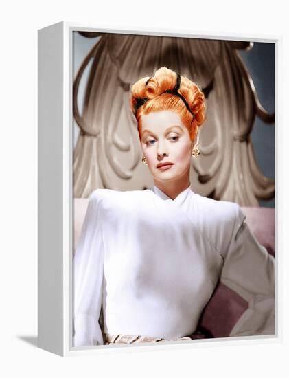 Lucille Ball, ca. 1940s-null-Framed Stretched Canvas
