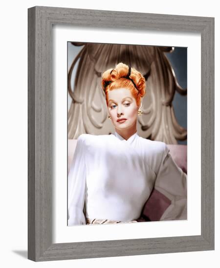 Lucille Ball, ca. 1940s-null-Framed Photo