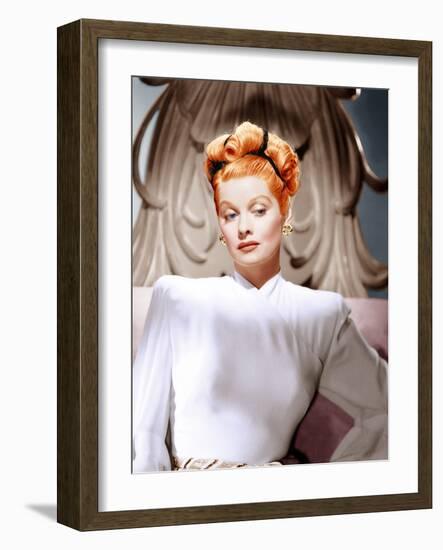 Lucille Ball, ca. 1940s-null-Framed Photo